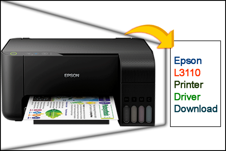Epson L3110 Printer Driver Free Download For Windows 10 64-Bit