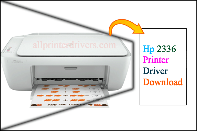 Hp Printer 2336 Driver Download Free (All In One) Software