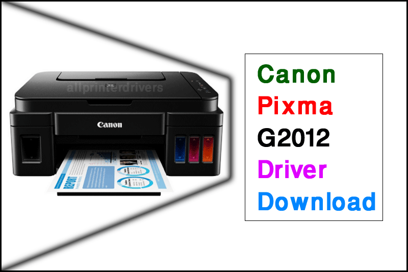 canon pixma g2012 driver download