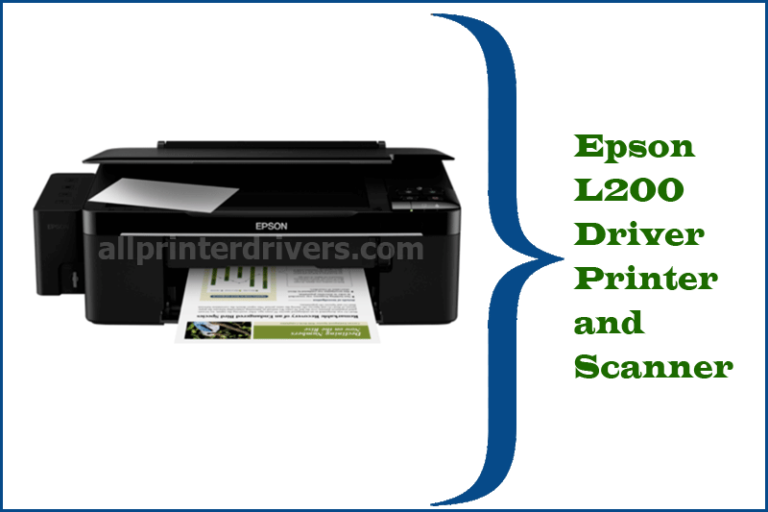Epson L200 Driver All-In-One Printer / Scanner Free Download